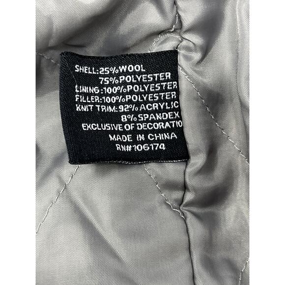 Blac Label Premium Product LXVIII Heavy Jacket Men's XL Wool/Poly Blend Quilted - Picture 11 of 16